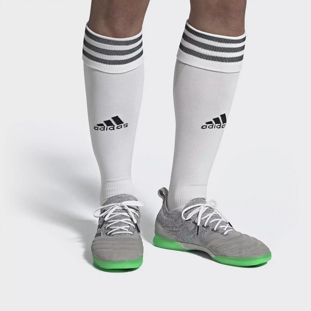 Adidas Copa 19.1 Tenis De Futbol Grises Para Hombre (MX-31076)